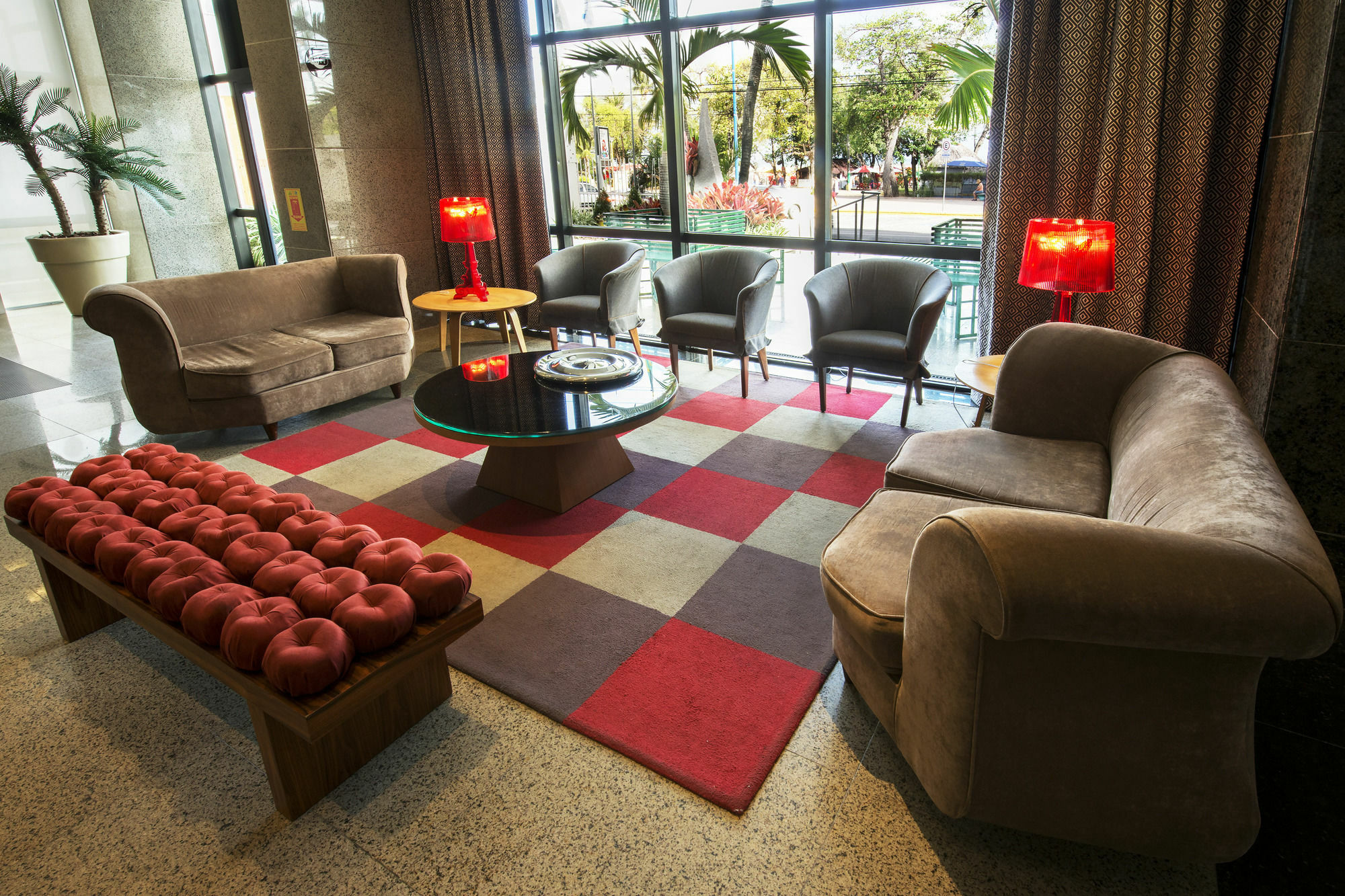 Seara Praia Hotel Форталеза Екстериор снимка The lobby of the hotel